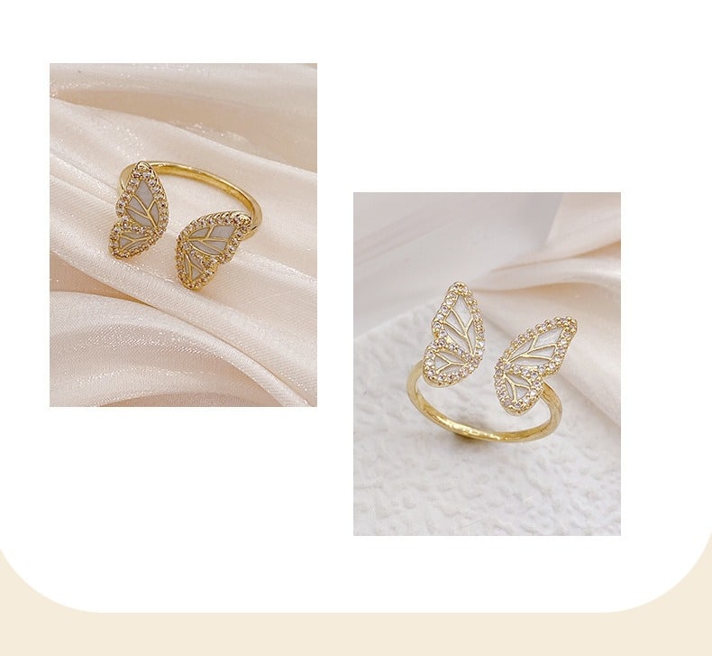 Butterfly rings 8