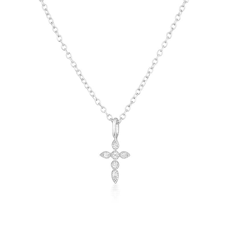 Cross necklace 18