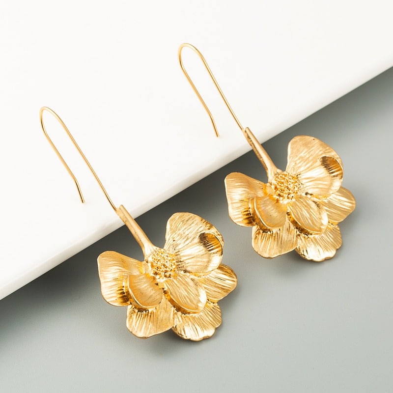 Floral earrings 11