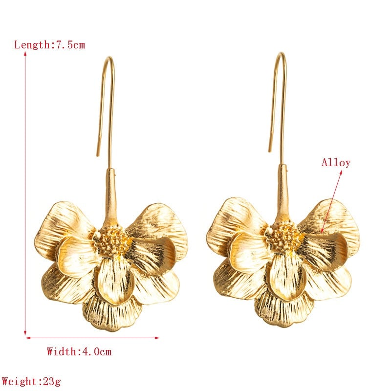 Floral earrings 7