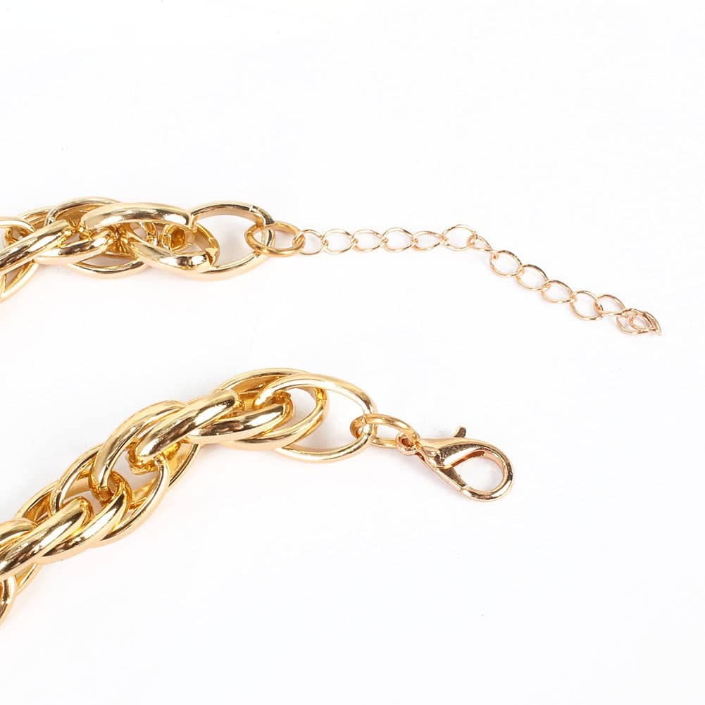 Gold necklace 10