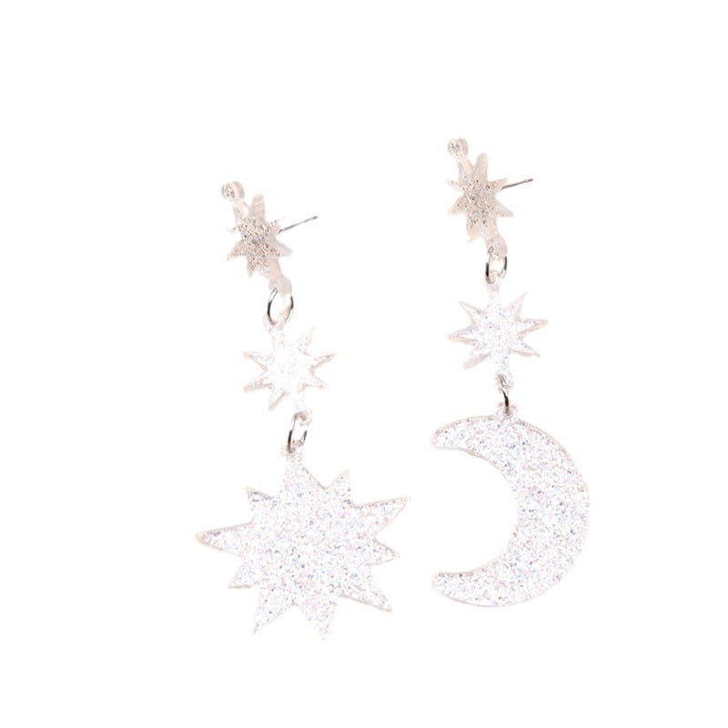Sun moon earrings 5 1