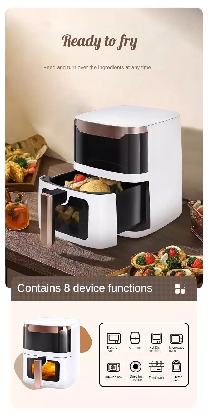 Visualize the air fryer 6