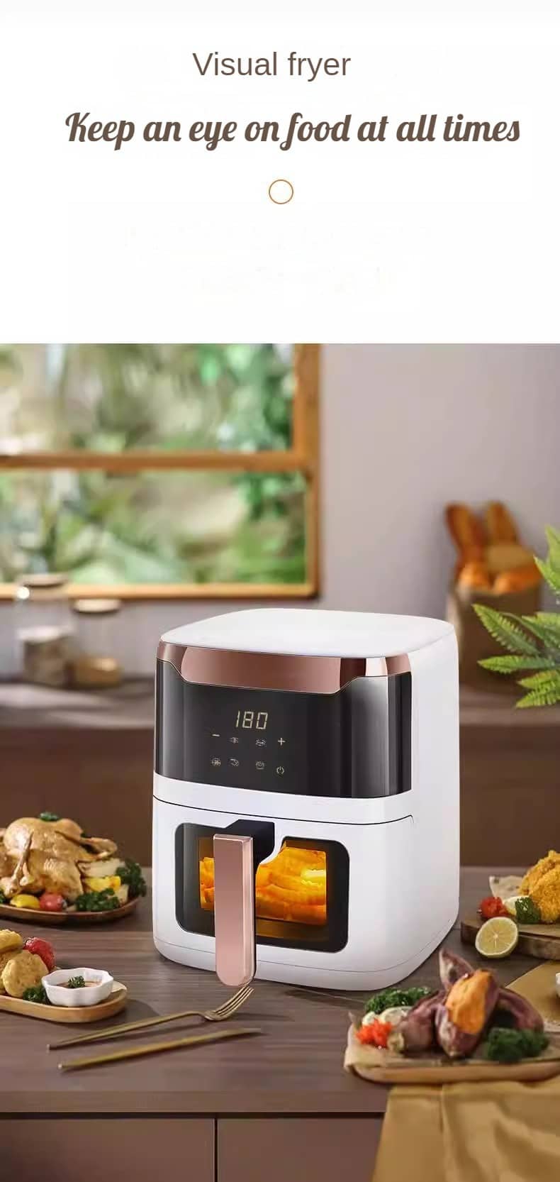 Visualize the air fryer 9